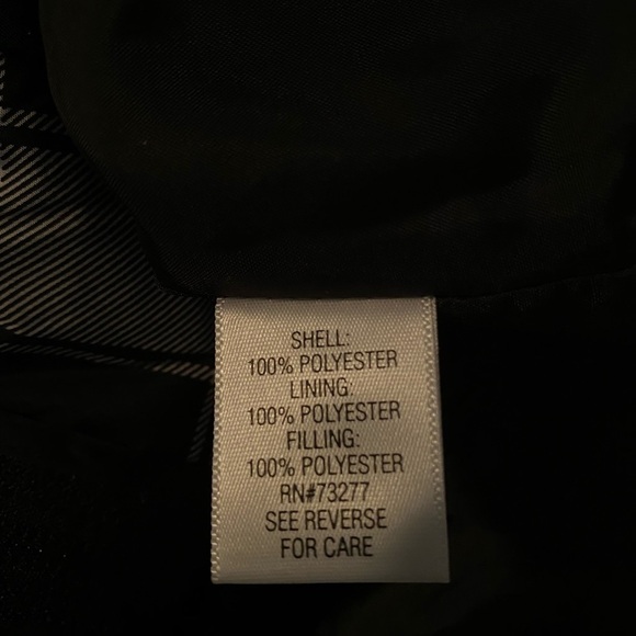 Croft & Barrow Black / White Plaid Size Large womens Vest - Picture 6 of 6